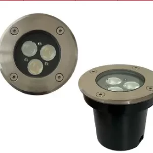 SEDNA 6W, 3000K ,OPT. MEDIA , TRIAC, 120V, IP67, ARO AC.INOX